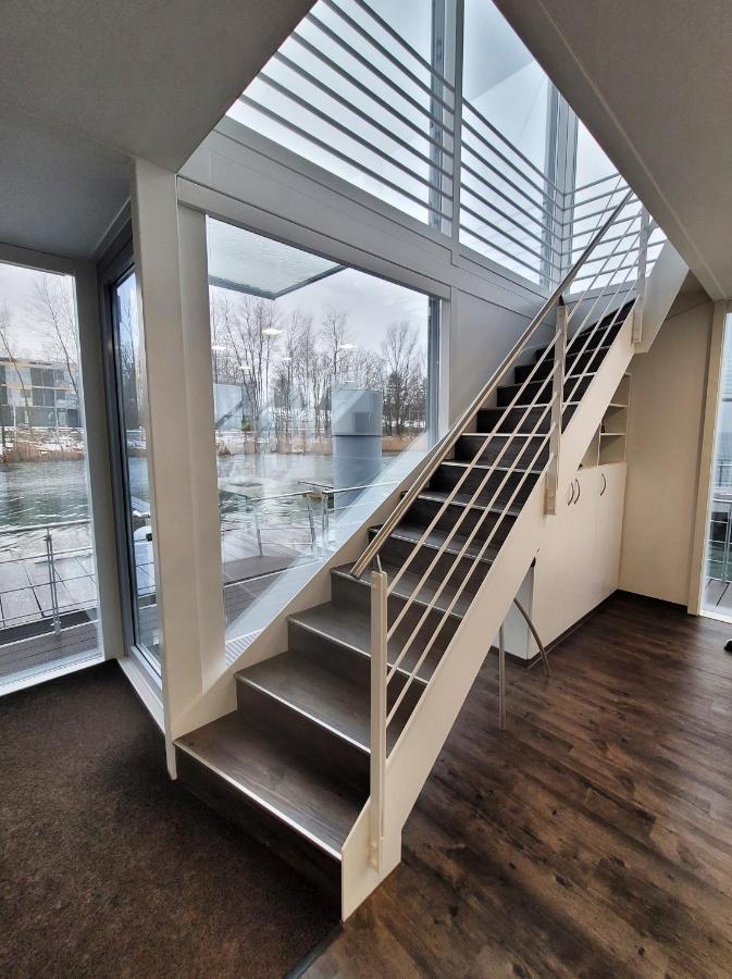 Schwimmendes Ferienhaus Sky Elsterheide Ngoại thất bức ảnh