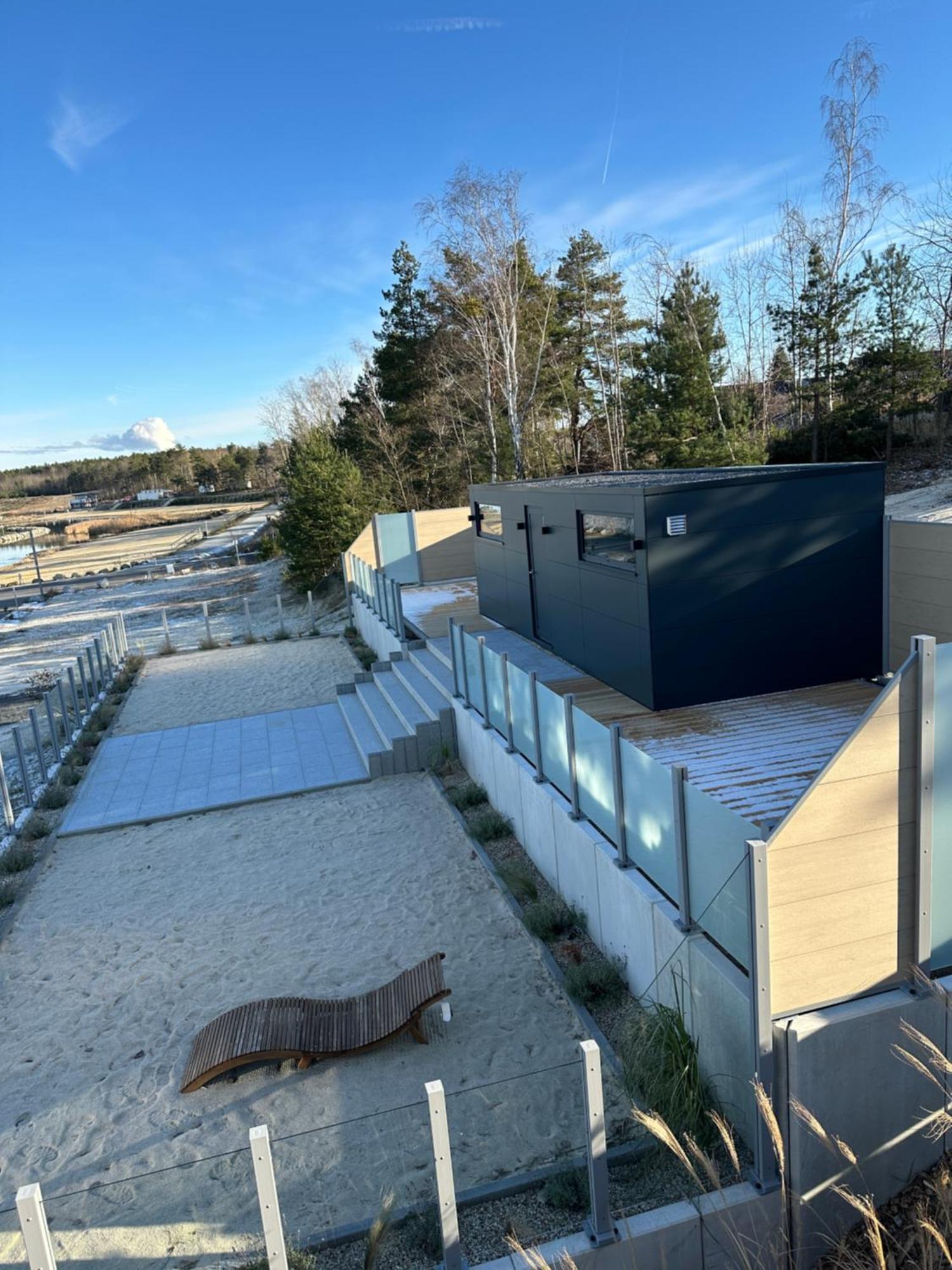 Schwimmendes Ferienhaus Sky Elsterheide Ngoại thất bức ảnh